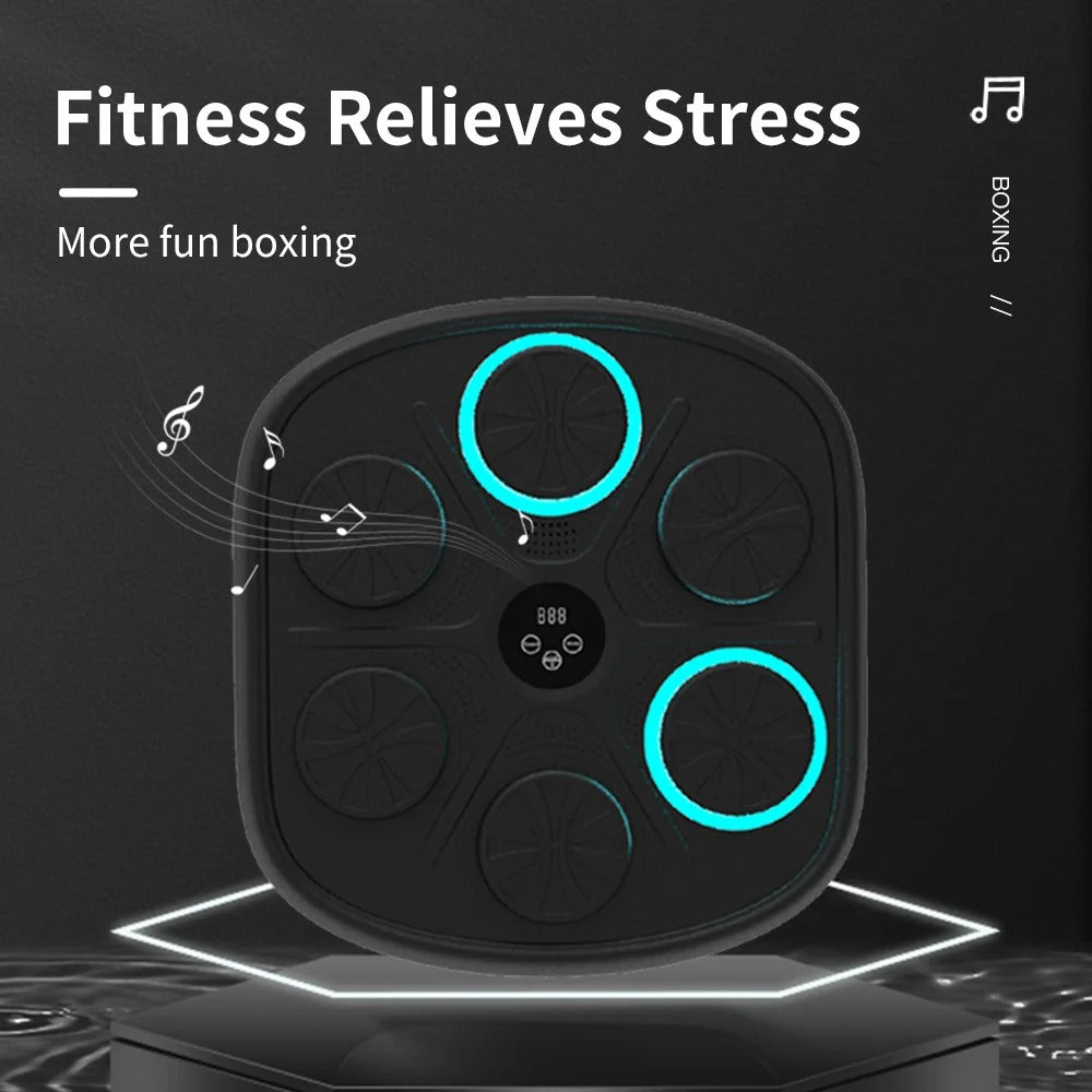 Smart Music Boxing Machine Wall Target with Bluetooth Connectivity