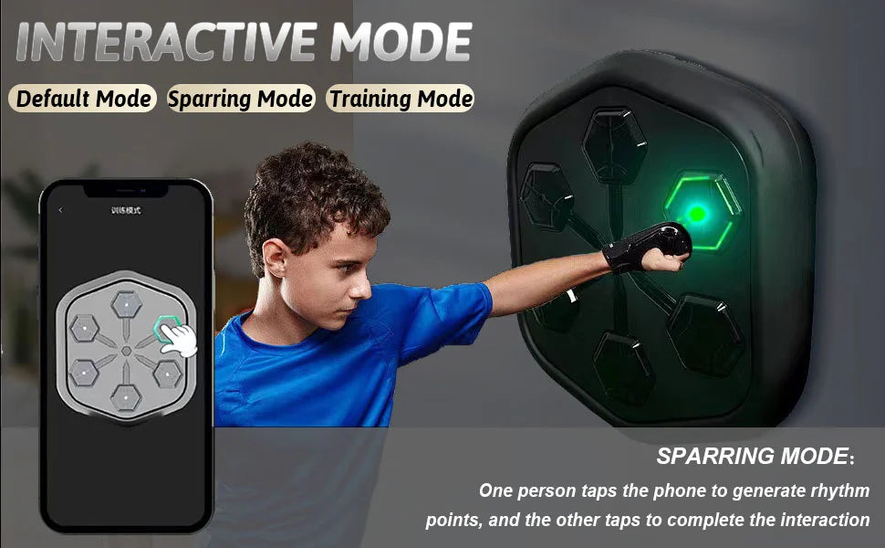 ONEPUNCH music boxing machine home fitness equipment for children training boxing wall target sports equipment Thai punching bag