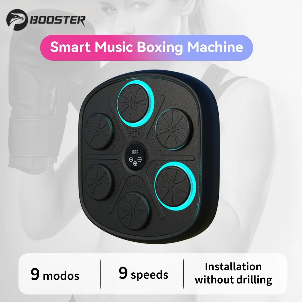 Smart Music Boxing Machine Wall Target with Bluetooth Connectivity